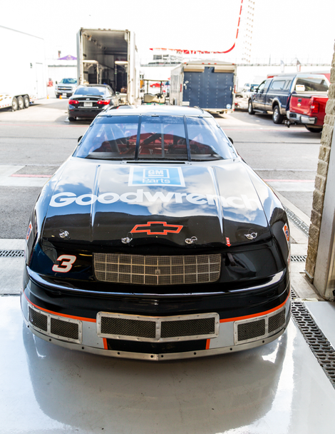 NASCAR cars go vintage racing, too.